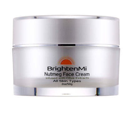 BrightenMi Nutmeg Face Cream Infused with Olive extracts